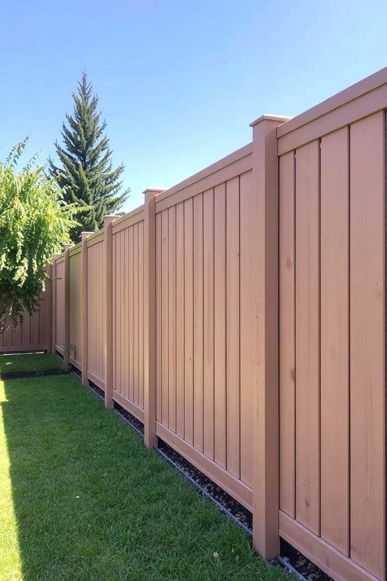 Privacy Enhanced Design - 24 Corner Fence Ideas