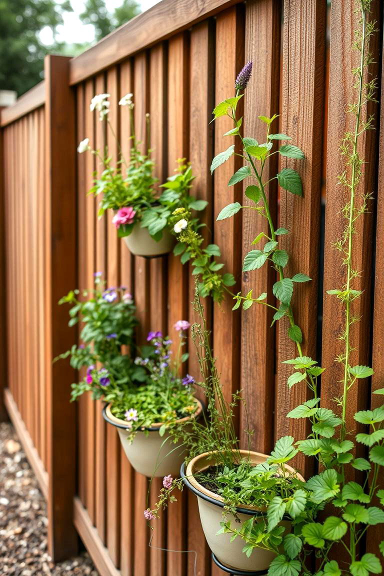 Privacy Fencing with Vertical Gardens - 24 Backyard Privacy Ideas