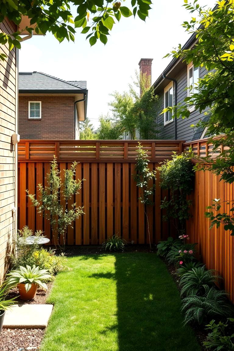 Privacy Screen Solutions - 24 Townhouse Backyard Ideas