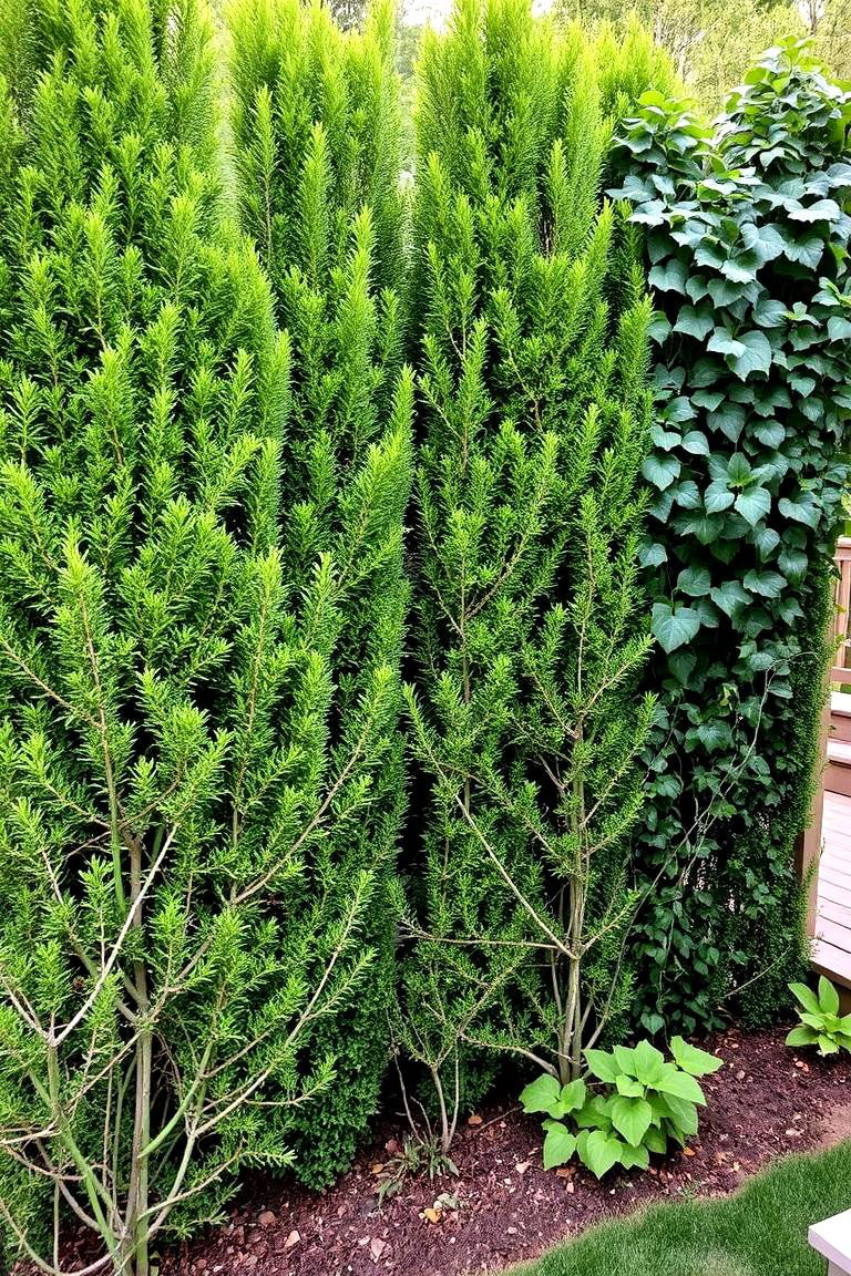 Privacy Screening Garden - 24 Corner Garden Ideas