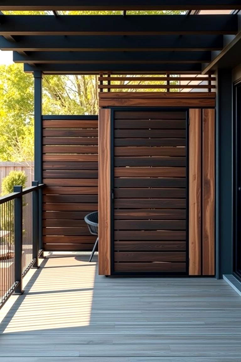 Privacy Screens Installation - 24 Deck Privacy Ideas