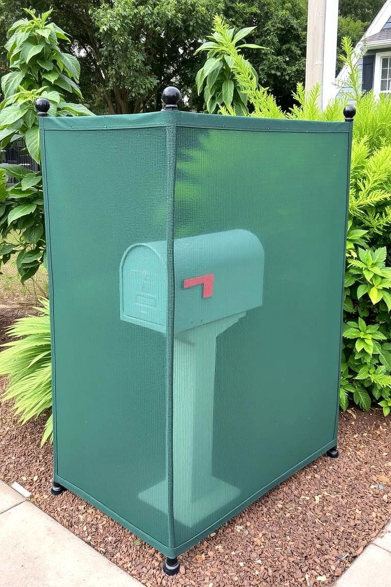 Privacy Screens for Mailbox - 24 Front Door Privacy Ideas