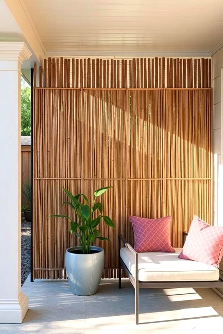 Privacy Screens - 24 Attached Covered Patio Ideas