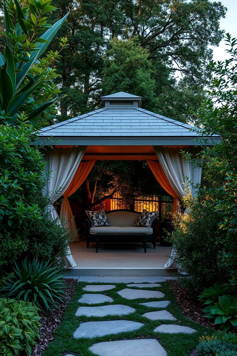 Private Hideaway Gazebo - 24 Pool Gazebo Ideas