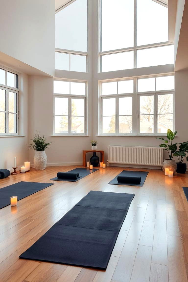 Private Yoga Studio - 24 Enclosed Porch Ideas