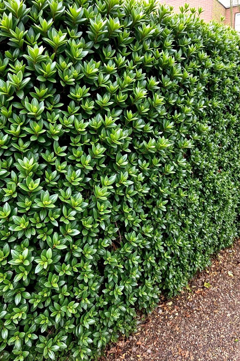 Privet for a Classic and Easily Shaped Hedge - 24 Shrubs for Privacy