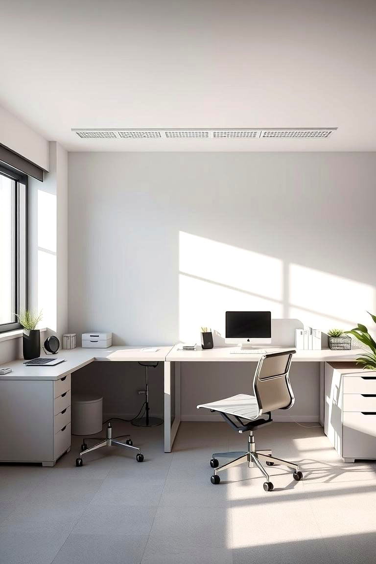 Productivity Driven Setup - 24 Home Office Ideas for Him