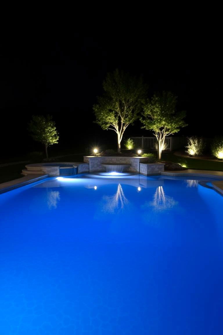 Professional Pool Lighting Design - 24 Pool Lighting Ideas