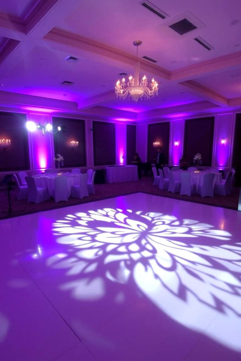 Projected Visuals and Lighting Effects - 24 Wedding Reception Ideas