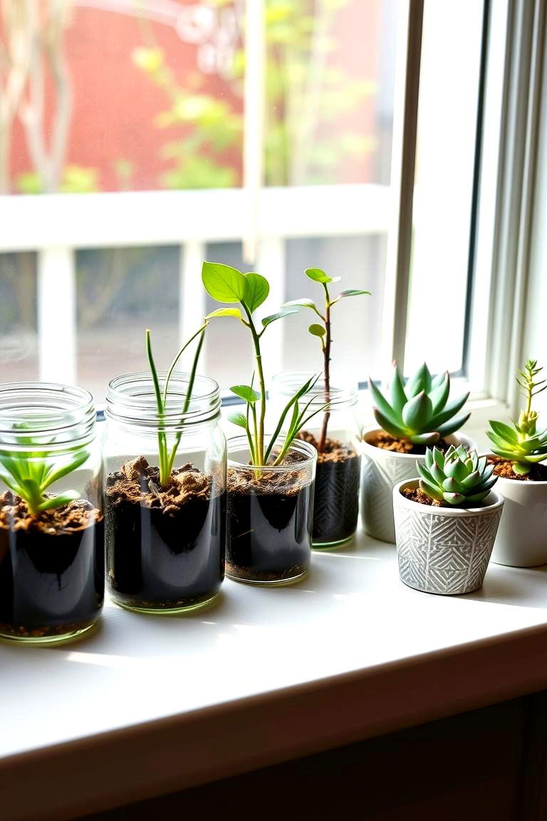 Propagate Plants for Budget Friendly Decor - 24 Ways Decorating With Plants