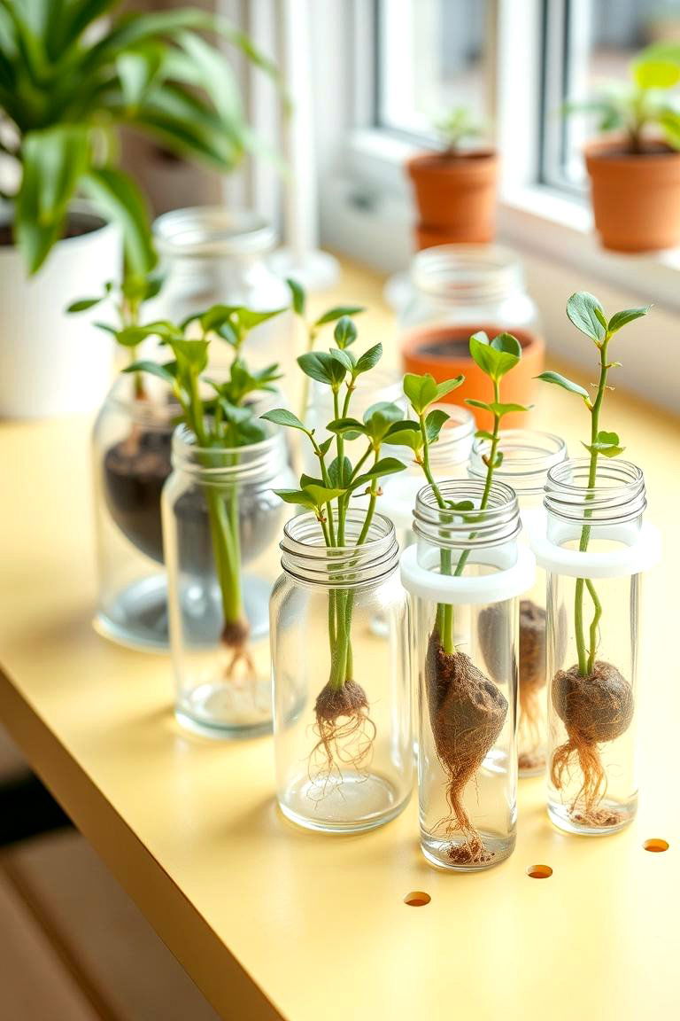 Propagation Station - 24 Indoor Garden Ideas