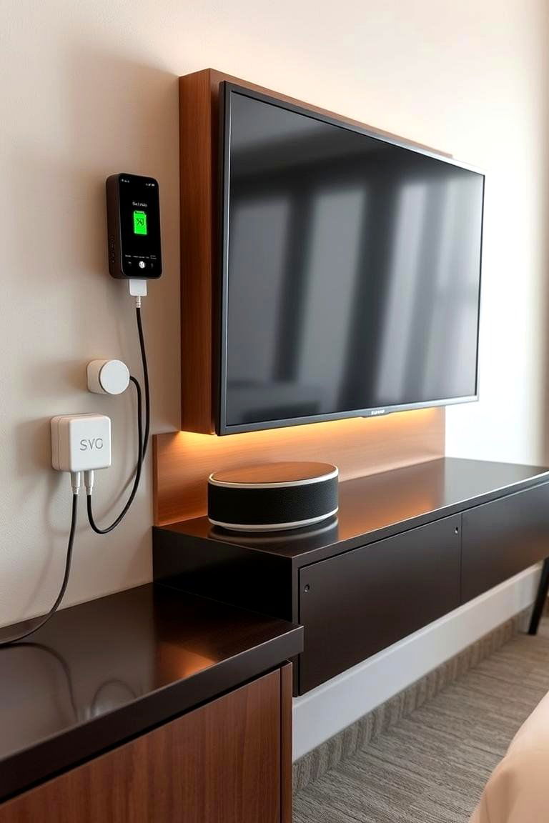 Provide Technology for Convenience - 24 guest room ideas