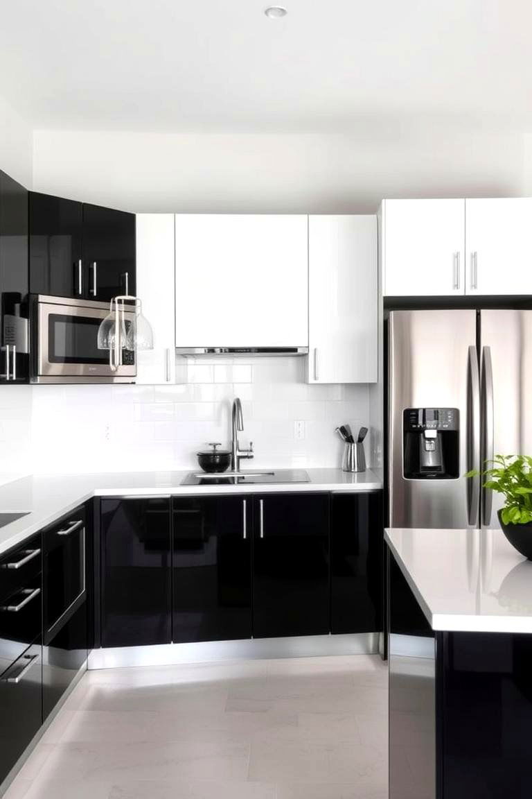 Providing a Sense of Luxury - 24 Kitchen With Black Appliances