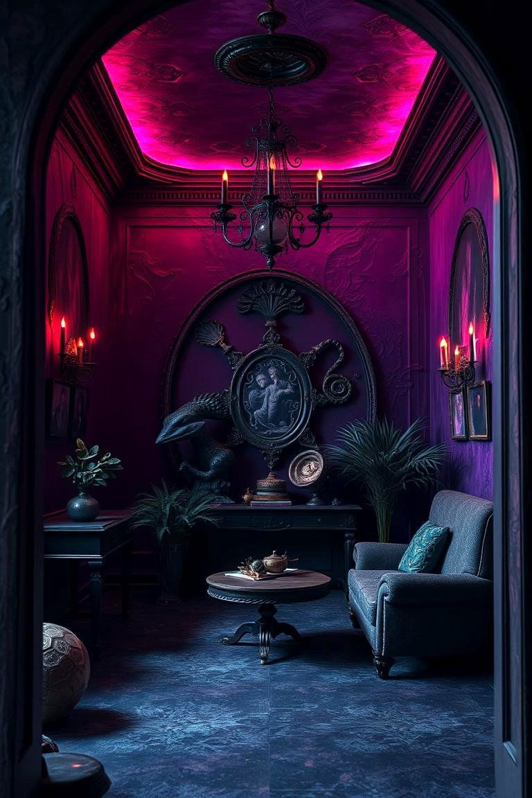 Prpura Mstico - 24 Mexican Interior Paint Colors