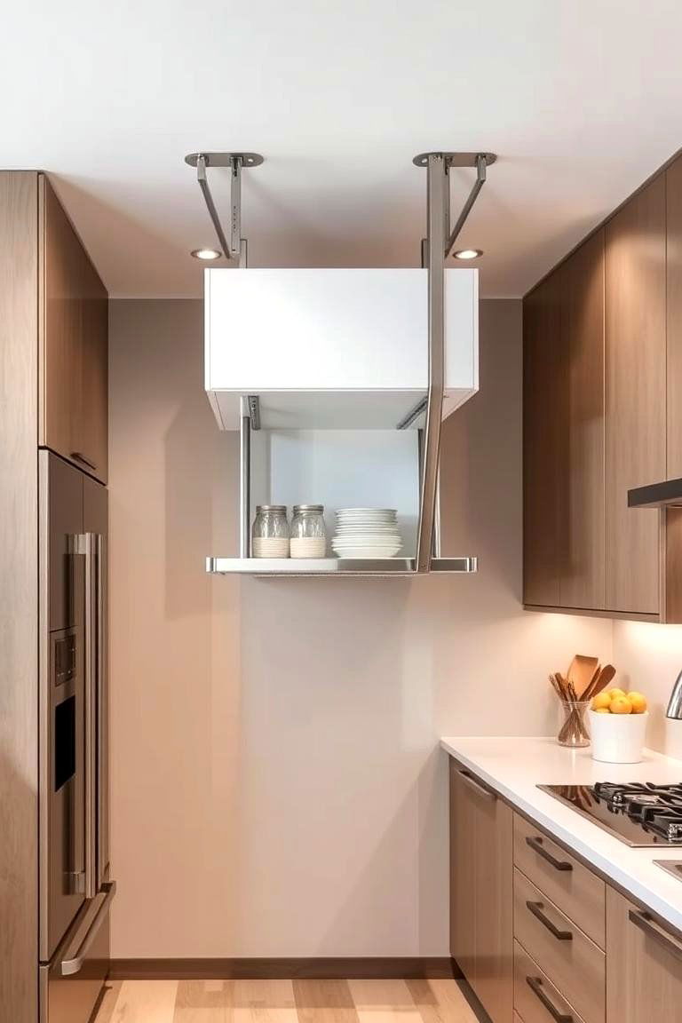 Pull Down Above Ground Storage - 24 Garbage Can Storage Ideas