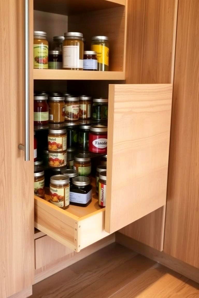 Pull Out Pantry Drawers - 24 Kitchen Pantry Ideas