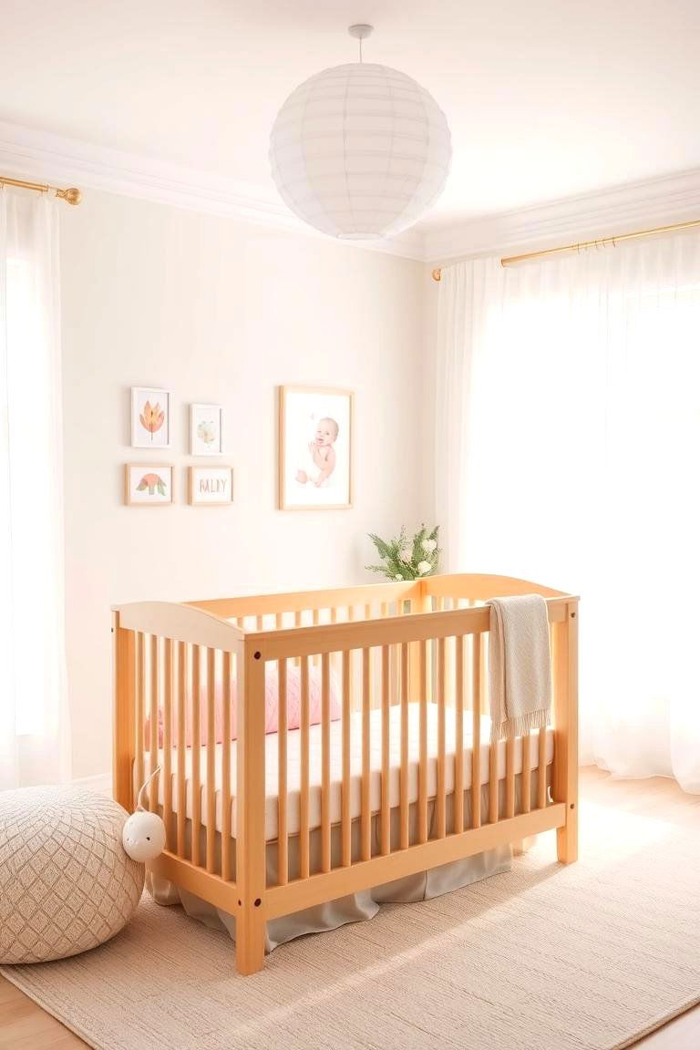 Pure and Simple Off White - 24 Nursery Color Ideas