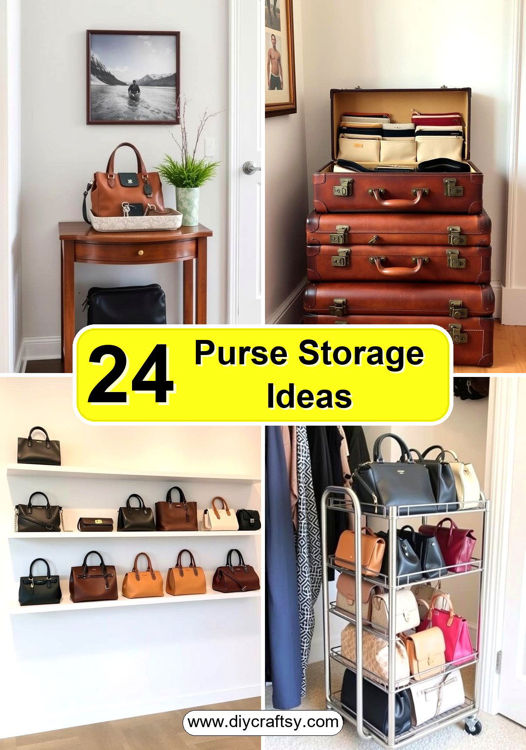 Purse Storage Ideas
