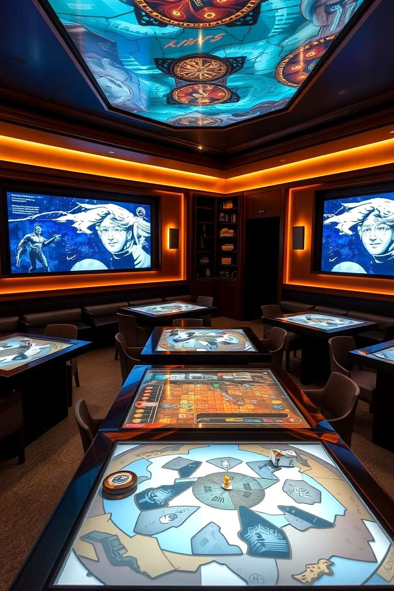 Puzzle and Strategy Immersion Room - 24 Luxury Game Room Ideas