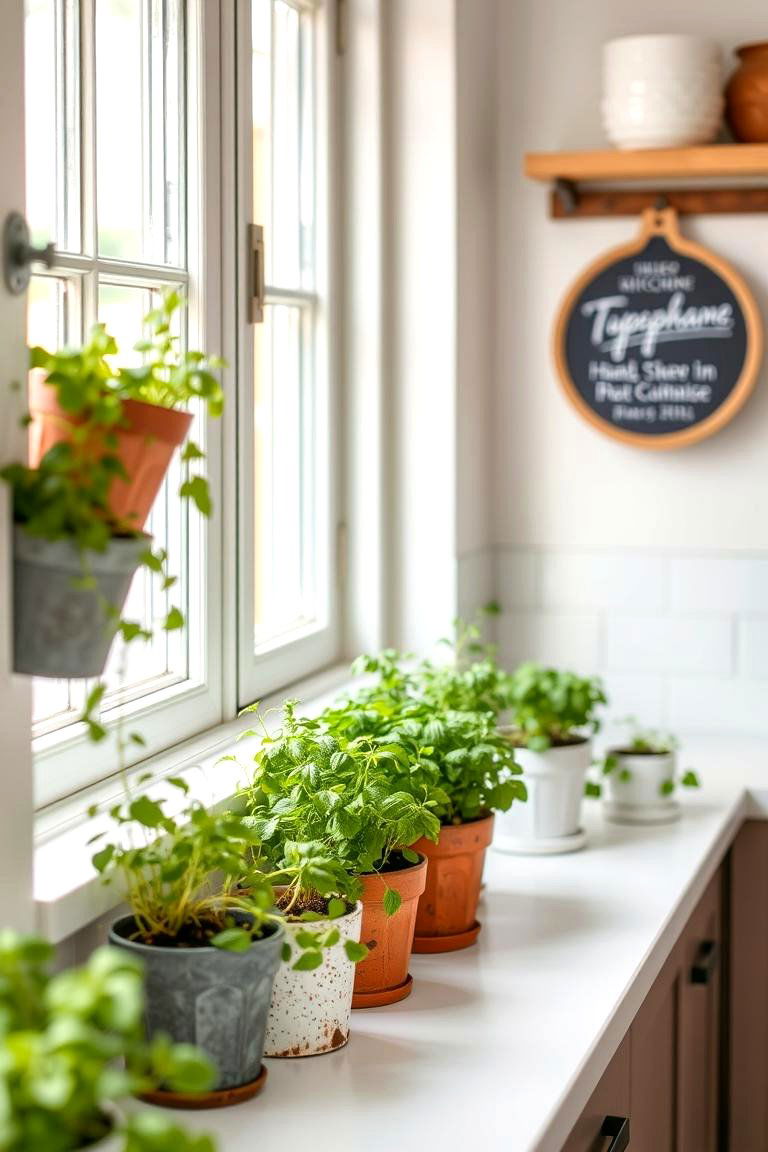 Quaint Herb Garden - 24 Cottage Kitchen Ideas