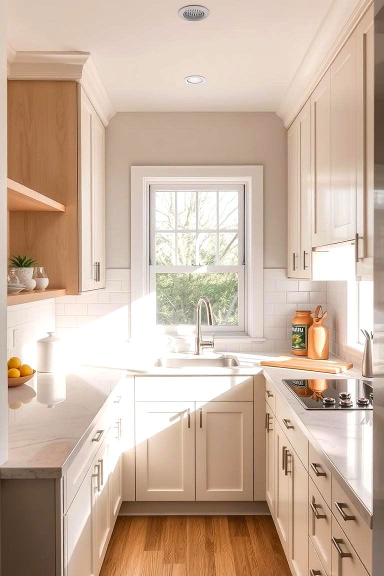 Quartz Countertops in Small Kitchens - 24 Quartz Kitchen Countertops