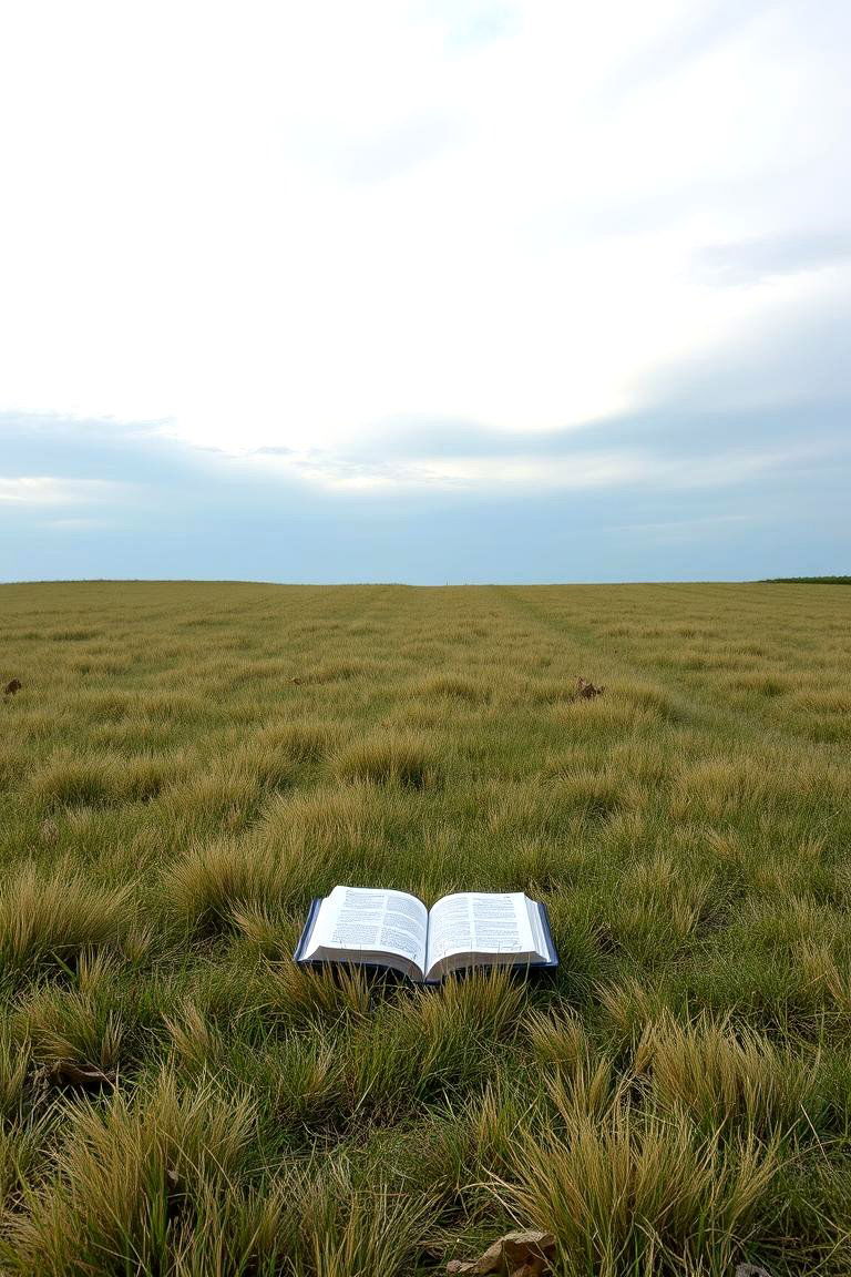 Quiet Field Under the Sky Reading Spot - 24 Outdoor Reading Nook Ideas