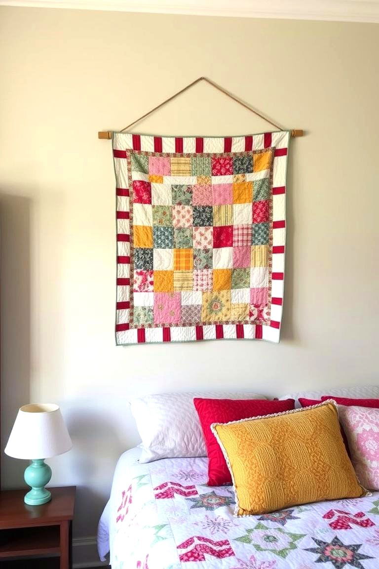Quilts as Wall Hangings - 24 Rustic Decor Ideas