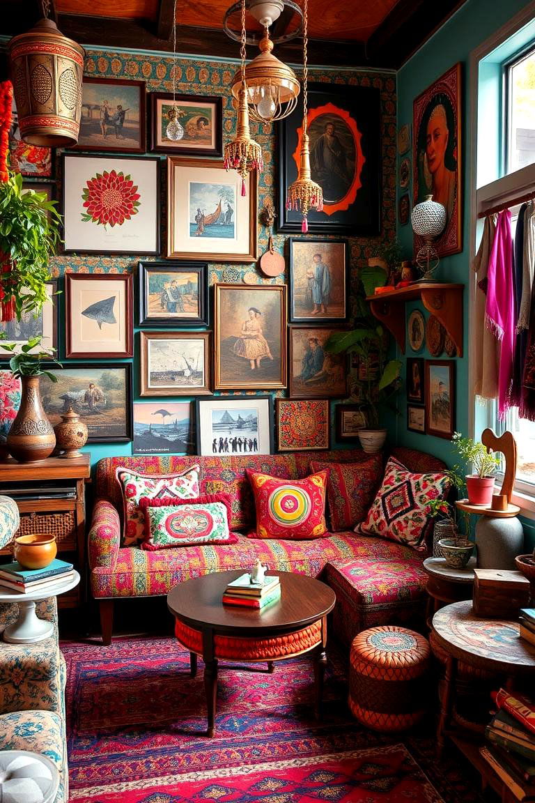 Quirky Bohemian Room - 24 Snug Room Ideas