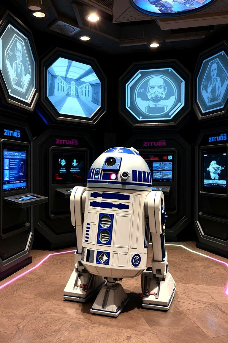 R2 D2 Interactive Play - 24 Star Wars Nursery Ideas