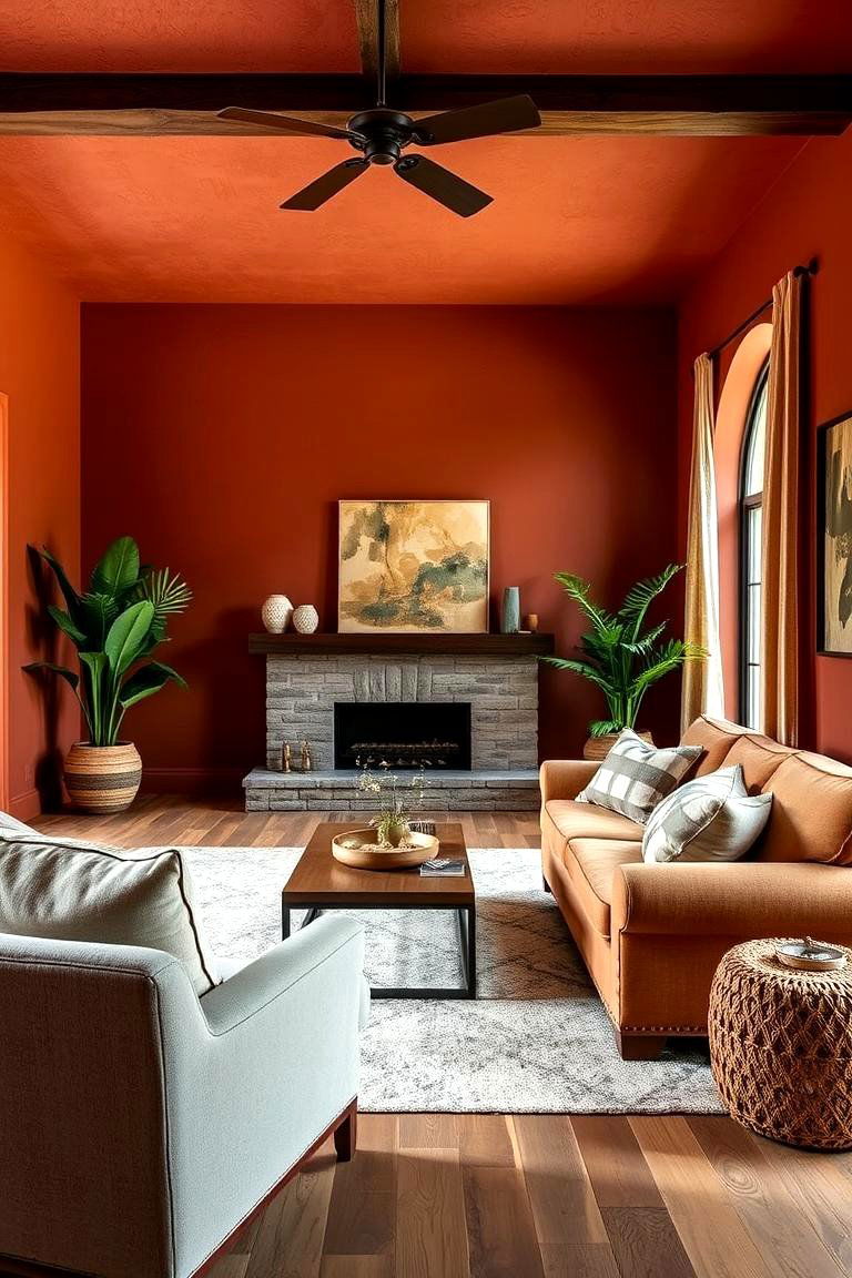 Rag Rolling Technique - 24 Wall Painting Ideas of Any Room