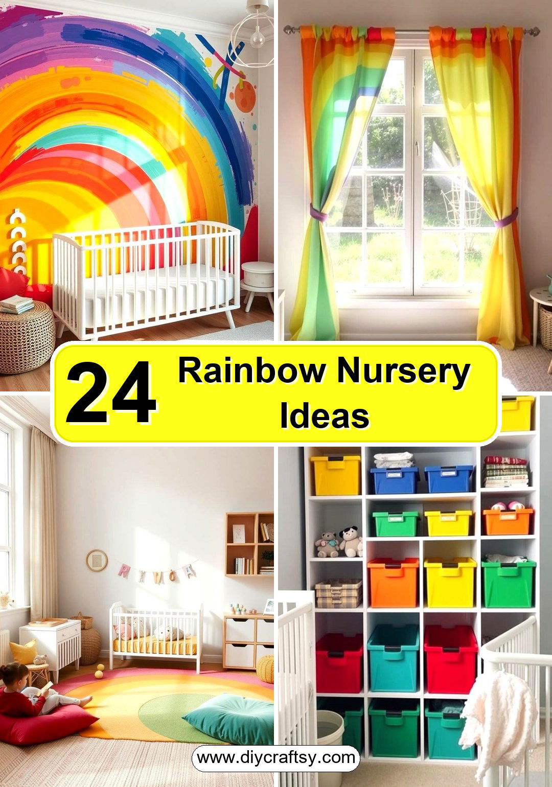 Rainbow Nursery Ideas