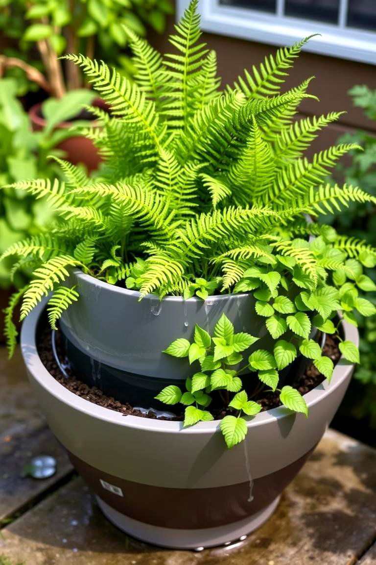 Rainwater Harvesting Container Garden - 24 Container Garden Ideas