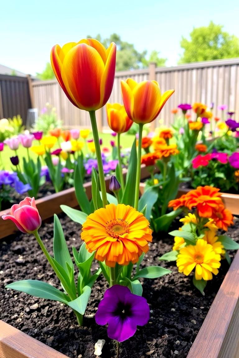 Raised Bed Garden - 24 Flower Garden Ideas