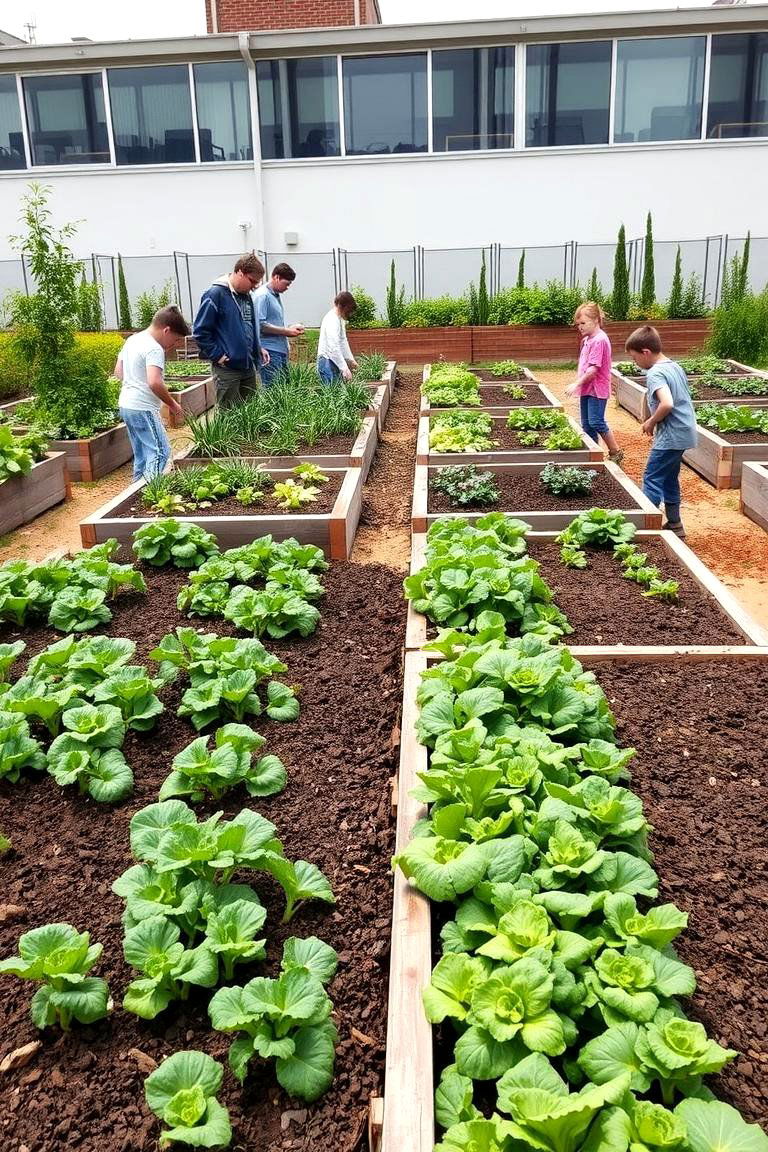 Raised Bed Garden - 24 School Garden Ideas