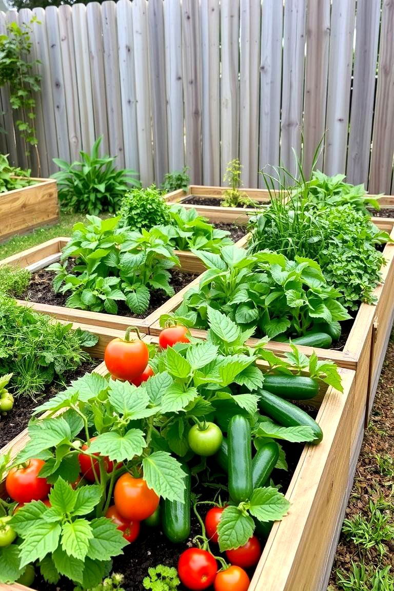 Raised Bed Garden - 24 Enclosed Garden Ideas