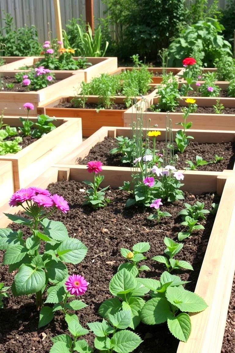Raised Bed Innovations - 24 Small Garden Ideas