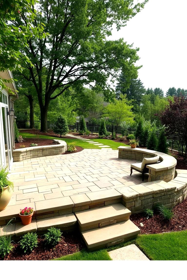 Raised Flagstone Patio - 24 Flagstone Patio Ideas