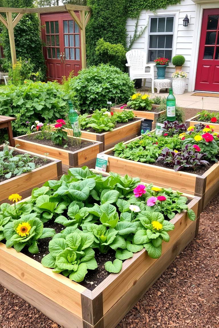 Raised Garden Beds - 24 Backyard Oasis Ideas