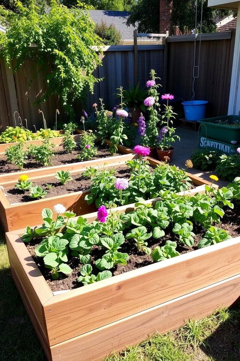 Raised Garden Beds - 24 Backyard Ideas