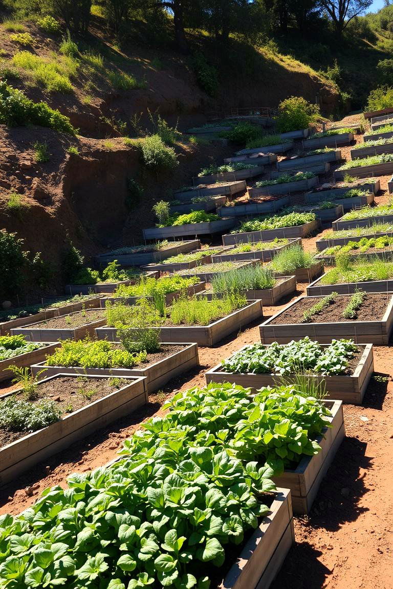 Raised Garden Beds for Vegetables - 24 hillside landscaping ideas