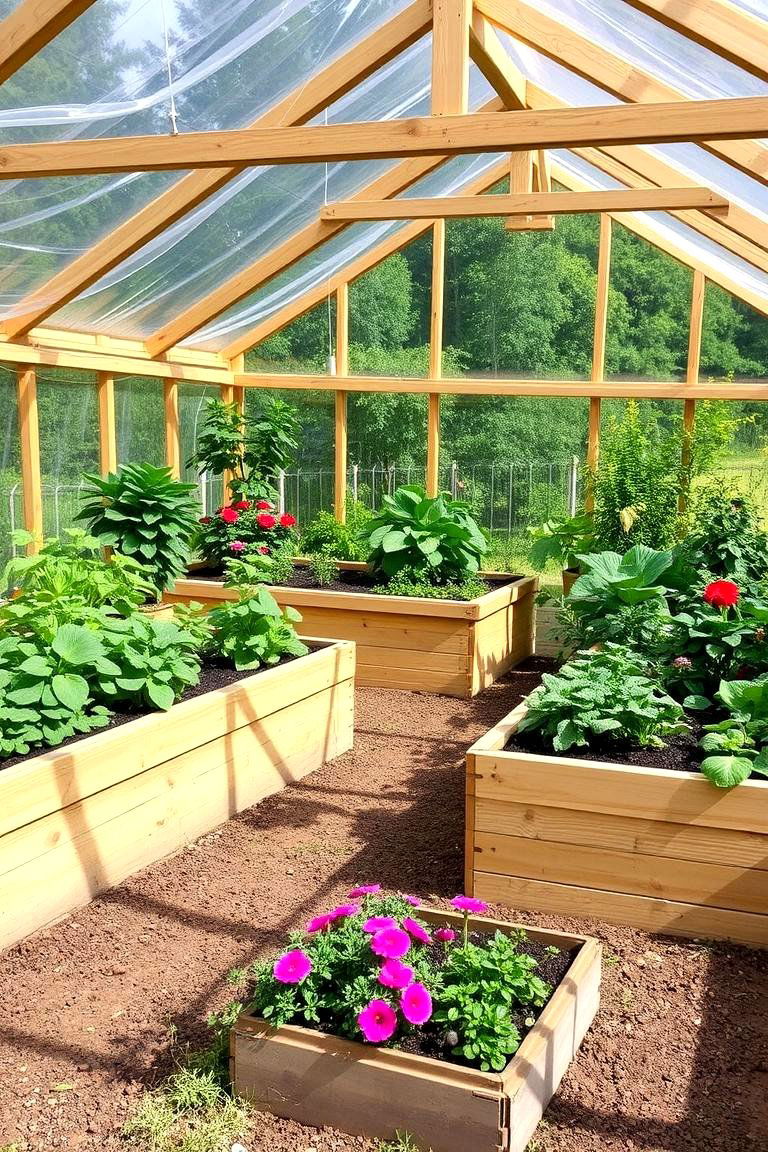 Raised Garden Greenhouse - 24 Greenhouse Ideas