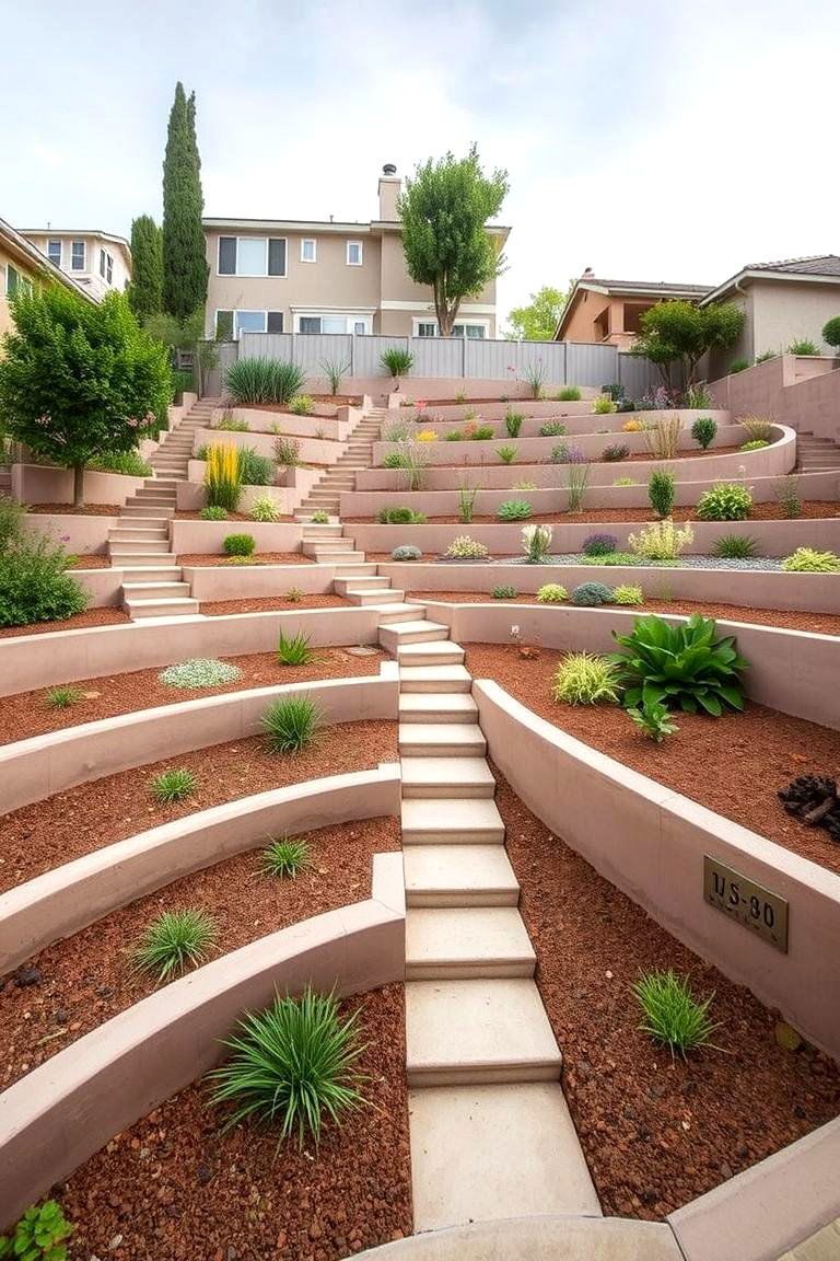 Raised Planting Beds with Clean Edges - 24 Mid-century Modern Landscaping Ideas