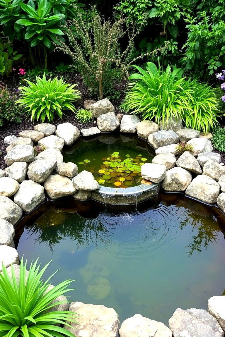Raised Pond Design - 24 Fish Pond Ideas