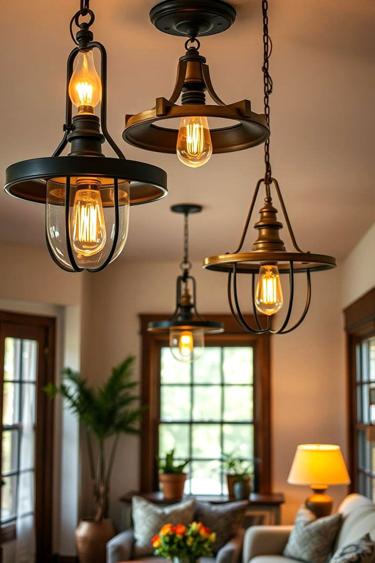 Ranch Inspired Lighting - 24 Cowboy Room Decor Ideas