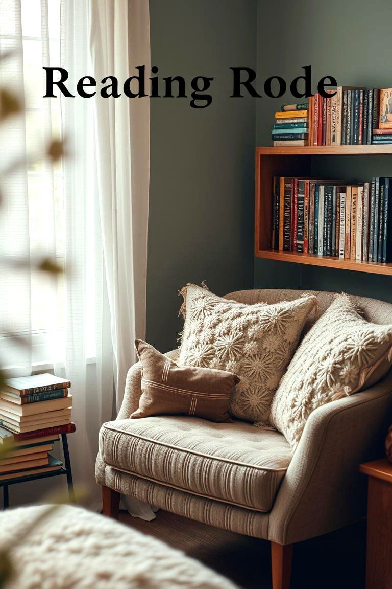 Reading Nook - 24 Corner Decoration Ideas