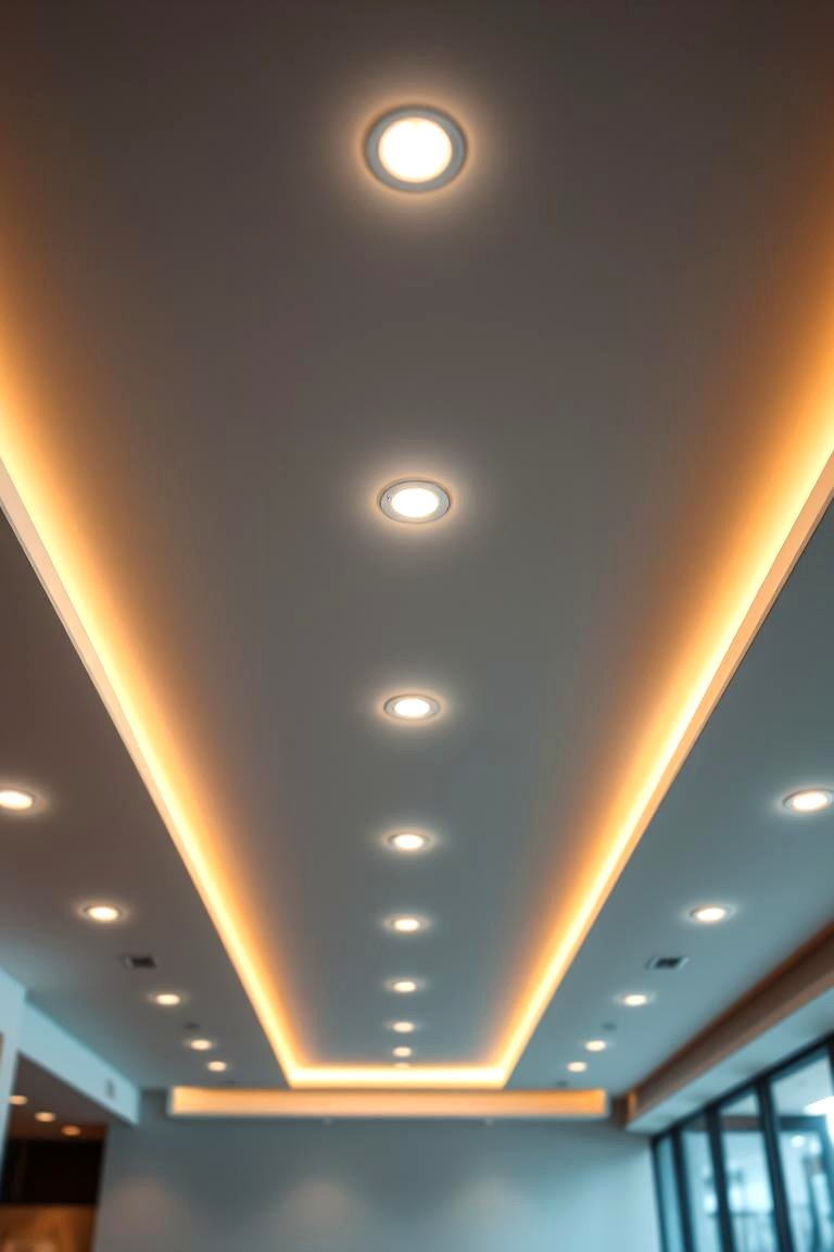 Recessed Cove Lighting - 24 Drop Ceiling Lighting Ideas