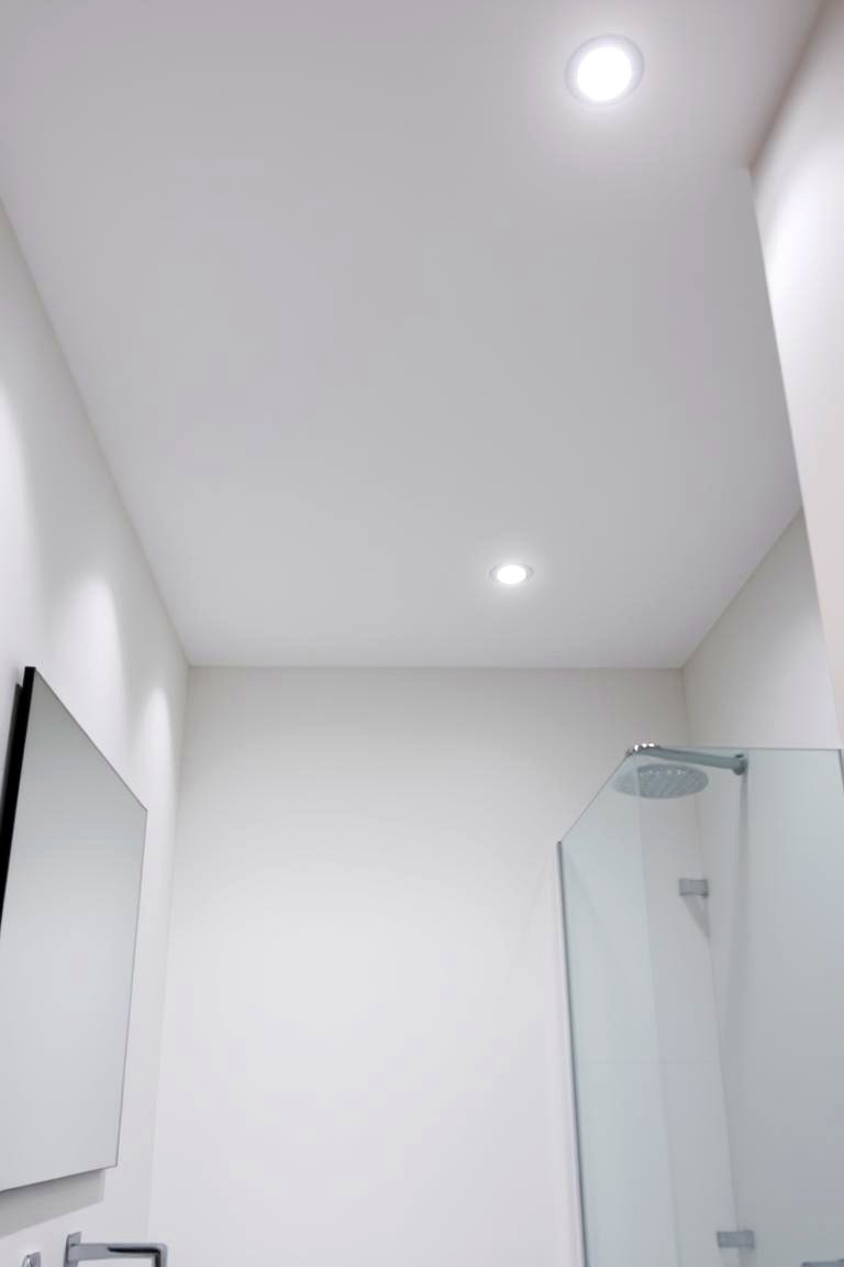 Recessed Lighting for a Sleek Look - 24 Bathroom Lighting Ideas