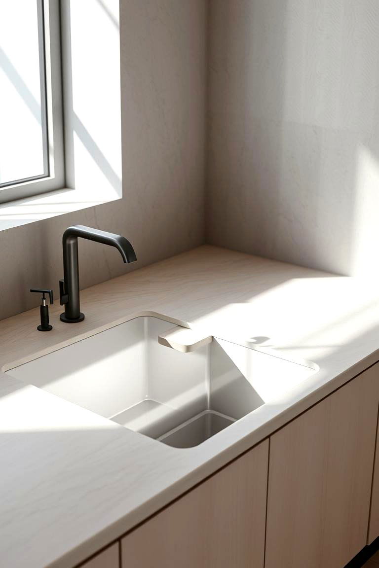 Recessed Sink - 24 Small Bathroom Sink Ideas
