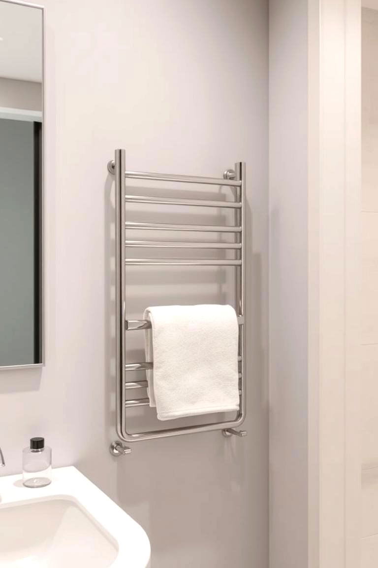 Recessed Towel Rack - 24 Bathroom Towel Rack Ideas