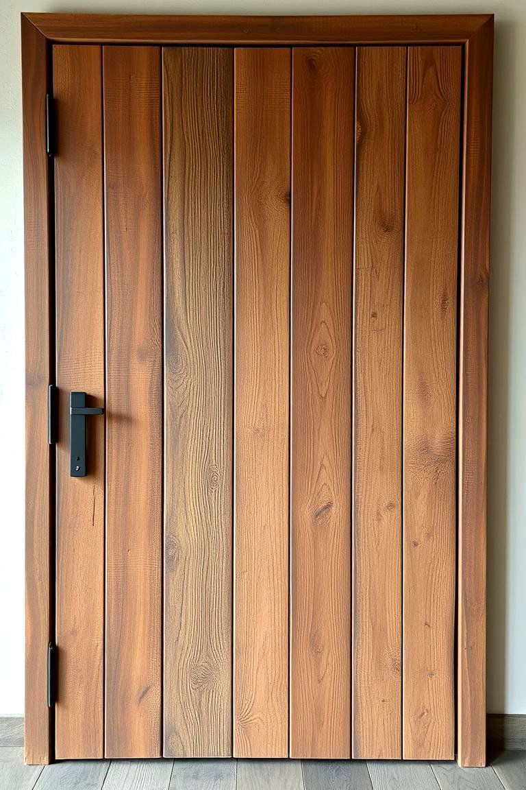 Reclaimed Barn Wood Door - 24 Home Office Door Ideas